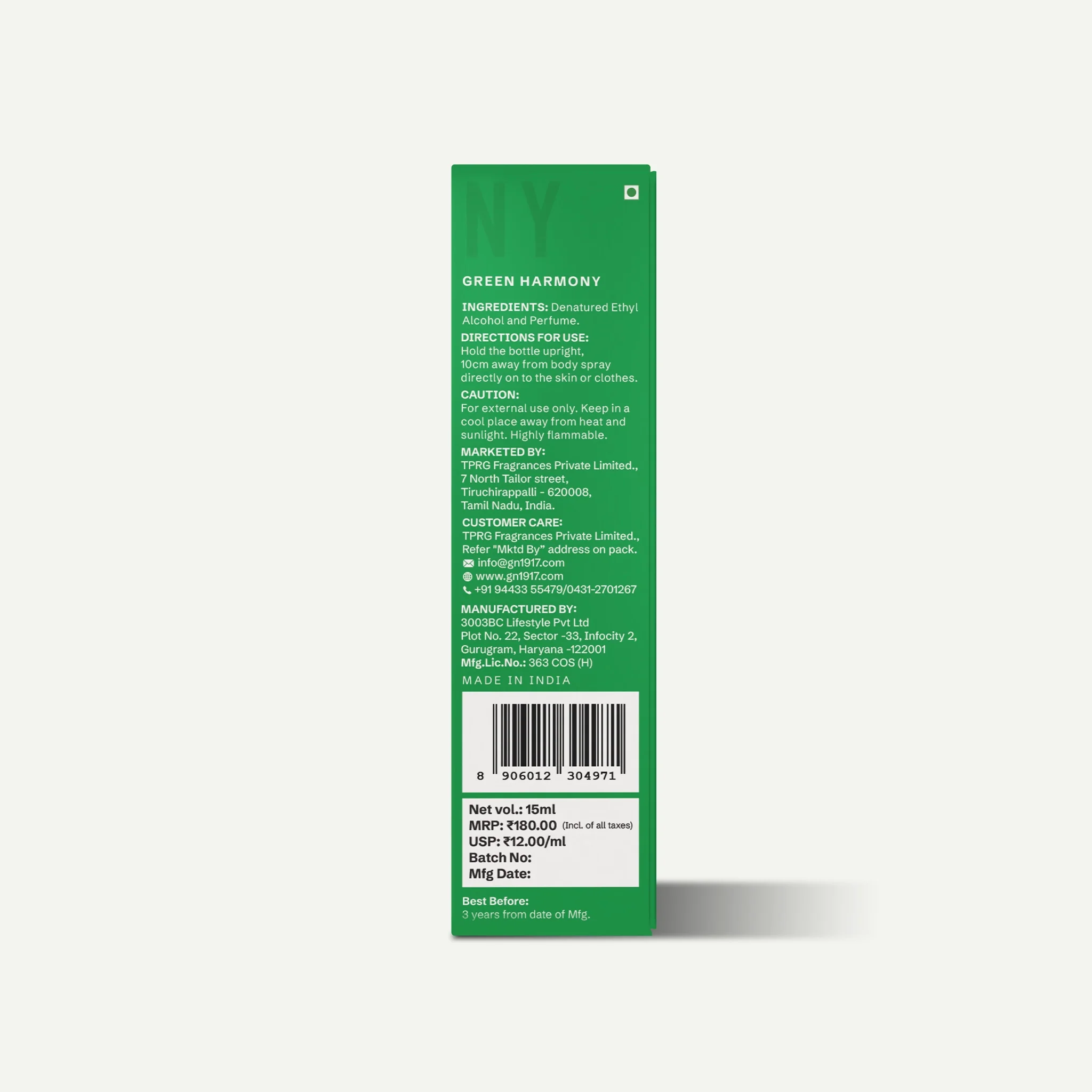 Green Harmony Perfume - Image 3